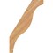 Ekena Millwork 3 1/2"W x 22"D x 34"H Funston Smooth Knee Brace, Western Red Cedar BRC04X22X34FST00SWR - alternate 3